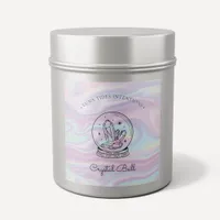 Chic Holographic Magical Intention Candles Label