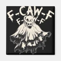 F Caw F Raven Retro Classic Style Magnet