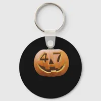 Trumpkin Halloween Classic Keychain