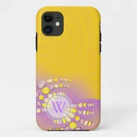 Abstract Sunshine Swirl iPhone Case-Mate iPhone 11 Case