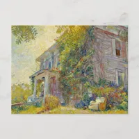 Abandoned House in Burlington, Iowa   Postcard