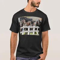 A Line of Amish Horses T-Shirt