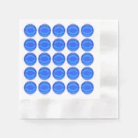 Paper Napkin - Blue dots