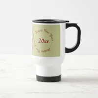 Mug - Circular Happy New Year with Date