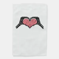 Skeleton Hand Heart Sign Valentines Day Classic
