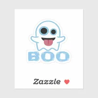 Boo Silly Funny Meme Sticker