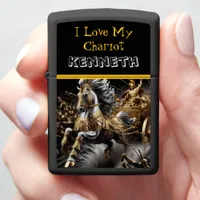 The Golden Age of Heroes: Tales Woven in Valor Zippo Lighter
