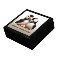 Cute Nuthin' Like Snugglin' Puffins Gift Box