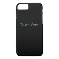 Neon Tis The Season Sign iPhone 8/7 Case