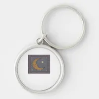 Whimsigoth Moon Classic Keychain