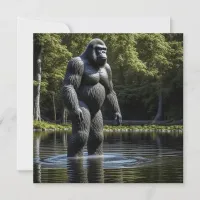 Reflection of Bigfoot in Water