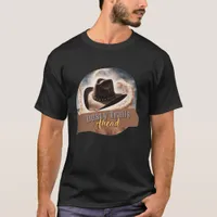 Dusty Trail Adventure - Cowboy Hat Graphic T-Shirt