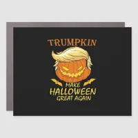 Trumpkin Make Halloween Great Again – Retro Pumpki Car Magnet