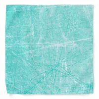 Crackled Teal Bandanna