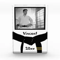 Martial Arts Third Degree Black Belt Award