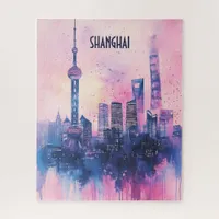 Travel to Shanghai China Jigsaw Puzzle