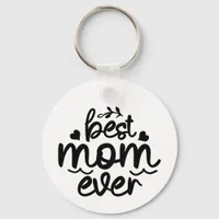 Personalized Photo Best Mom Ever - Mother's Day Keychain