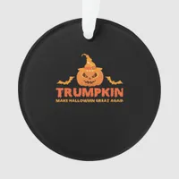 Trumpkin Make Halloween Great Again Ornament