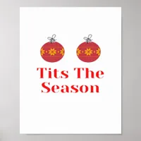Tis The Season Casual Simple Poster