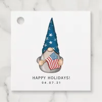 American Gnome Favor Tags