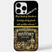 Honoring a Passionate History Teacher iPhone 16 Pro Max Case