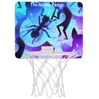 New Age Tribal with Aesthetic Seamless Pattern Mini Basketball Hoop