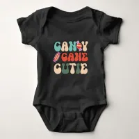 Candy Cane Cutie Christmas T-shirt Baby Bodysuit