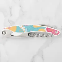 Colorful Abstract Waiter's Corkscrew