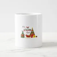 Its The Season Again Christmas Gnome Giant Coffee Mug