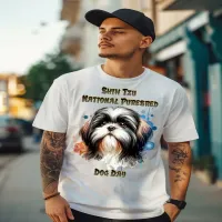 Majestic Shih Tzu: National Purebred T-Shirt