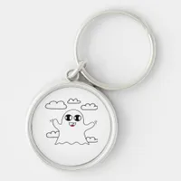 Cute Little Boo Creative Style Keychain