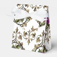 Ornate Vintage Baroque Floral Favor Boxes