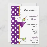 Cocktail party Invitation