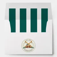 Preppy Country Club Bachelorette Apres-ski  Envelope