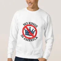 No Kings In America Classic Vintage Graphic Sweatshirt