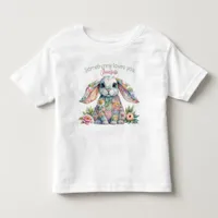 Patchwork Floppy Eared Bunny T-Shirt