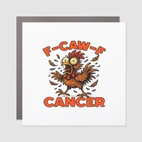 F-Caw-F Classic Vintage Cool Car Magnet