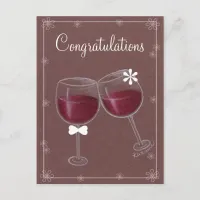 Congratulations!! Postcard