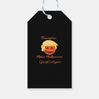 Trumpkin Pumpkin Halloween Design – Spooky Basic S Gift Tags