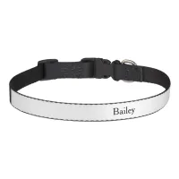 Custom Personalized Name Add Photo Art Medium Pet Collar