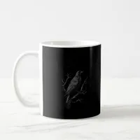 Crow, F-Caw-F Funny Bird Vintage Style Coffee Mug