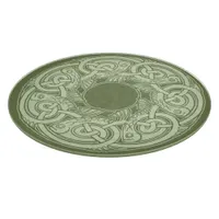 Celtic Knotwork Fish in Green  Cutting Board