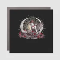 Goth Girl Whimsigoth Classic Car Magnet
