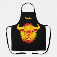 Spain Bull Apron