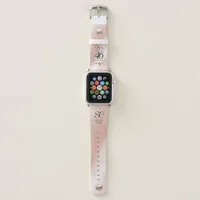 Elegant 46th Pearl Wedding Anniversary Celebration Apple Watch Band