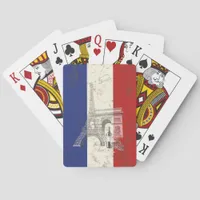 Flag and Symbols of France ID156 Poker Cards