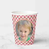 Berry Sweet Strawberry 1st Birthday Party Paper Cups