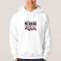 No Kings In America USA Patriotic Design Hoodie