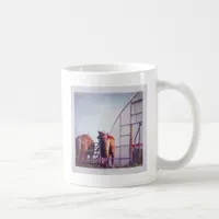 Draft Horses Ready For Work Coffee Mug