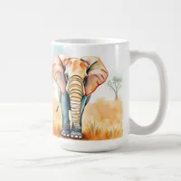 Adorable Watercolor Elephant Coffee Mug